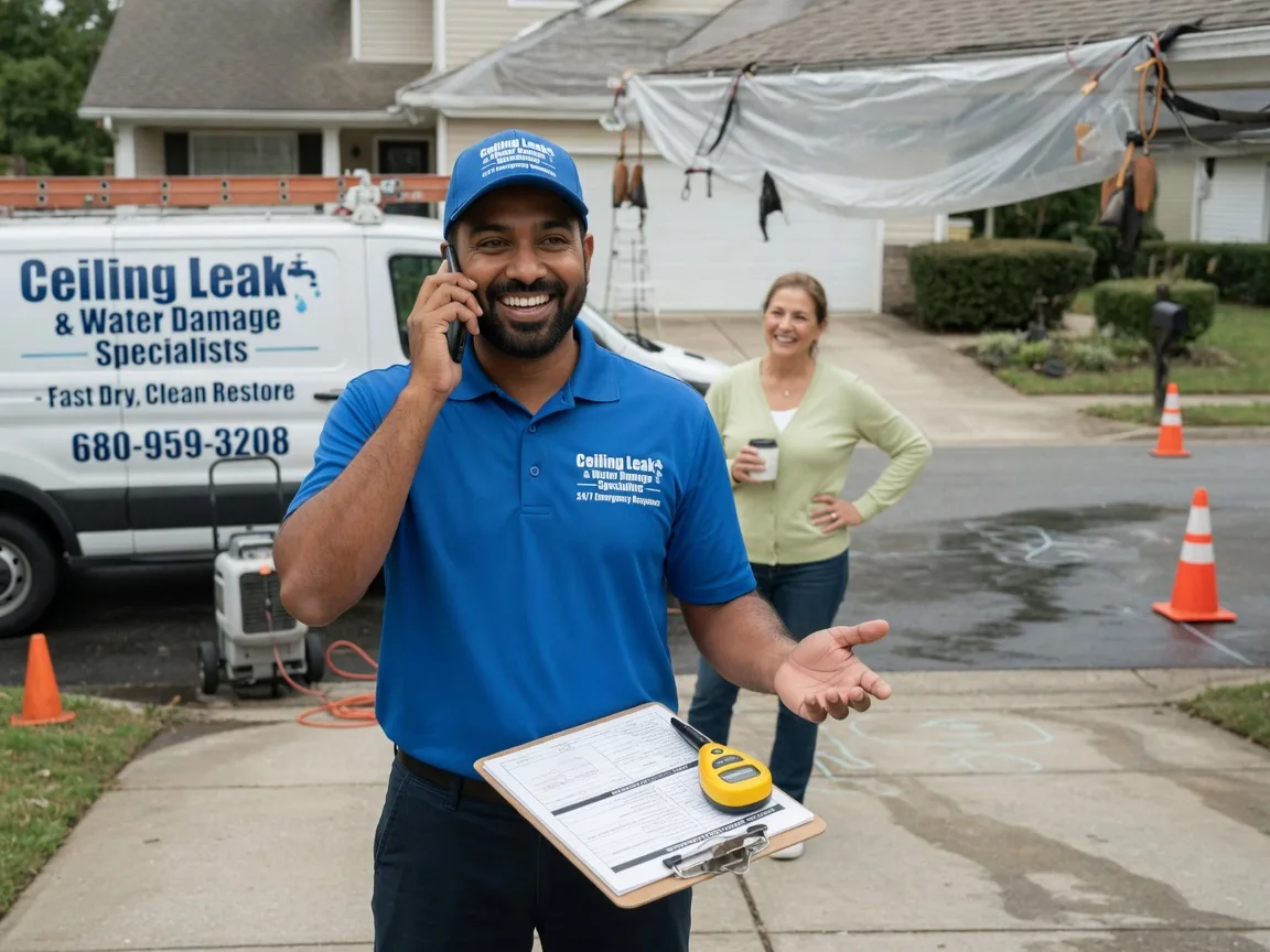 Ceiling Leak Cleanup Thaxton, VA FAQs